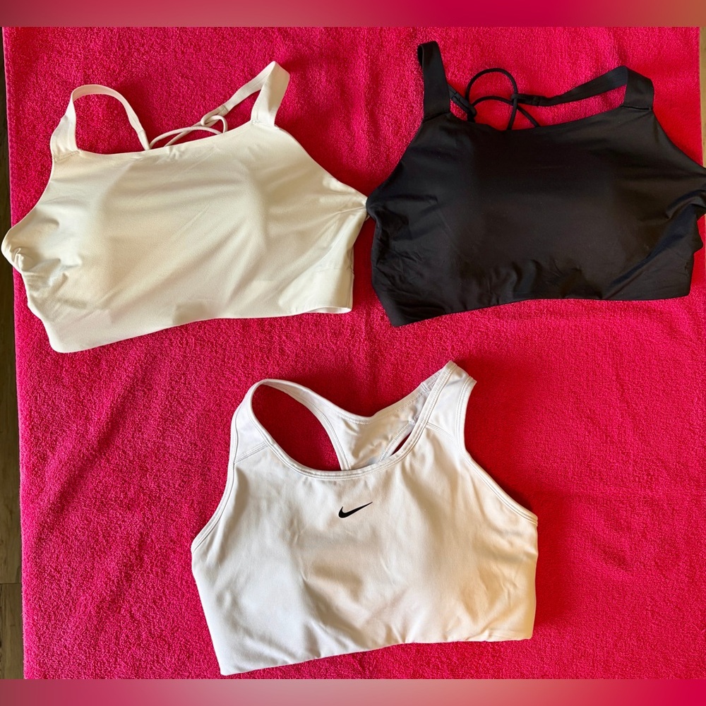Nike Women’s Sports Bras Bundle – Size Large (3-Pack)